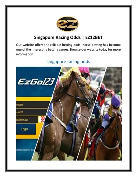 singapore racing odds